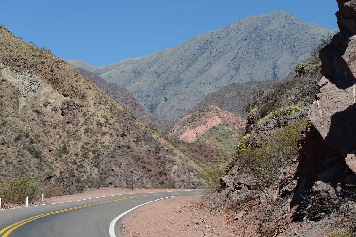 08 Driving Through The Multi-Coloured Hills Of Quebrada de Cafayate South Of Salta